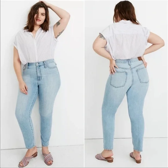 Madewell The Perfect Vintage Jean in Ellicott Wash Plus Size 37 / US 24 - Picture 1 of 13